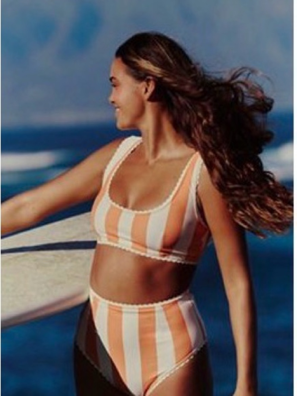 Free People Hammies Surf Swimsuit Top Medium